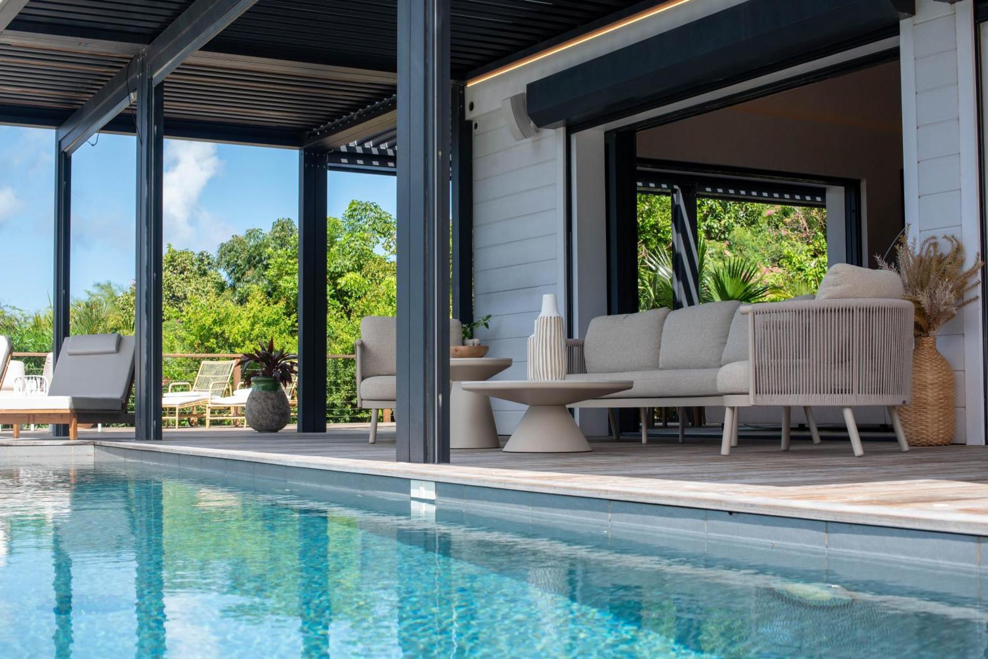 Domaine De Sweet Hill - 4 Villas Et 2 Studios Salines ภายนอก รูปภาพ